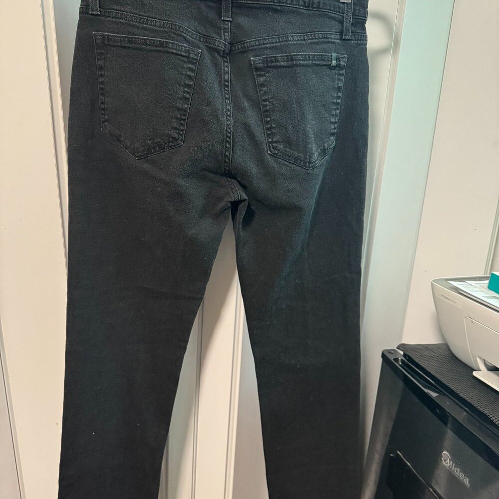 JOE'S JEANS BLACK COLOR STRETCH STRAIGHT SIZE 32X30